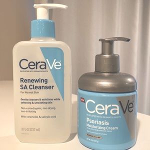 New CeraVe lotion/ cleanser set